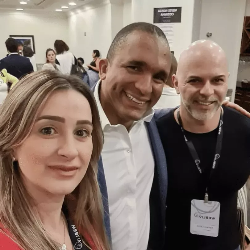 Equipe ACG em evento de marketing